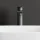 Miscelatore monocomando per lavabo – nero, altezza 17 cm