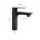 Miscelatore monocomando per lavabo – nero, altezza 17 cm