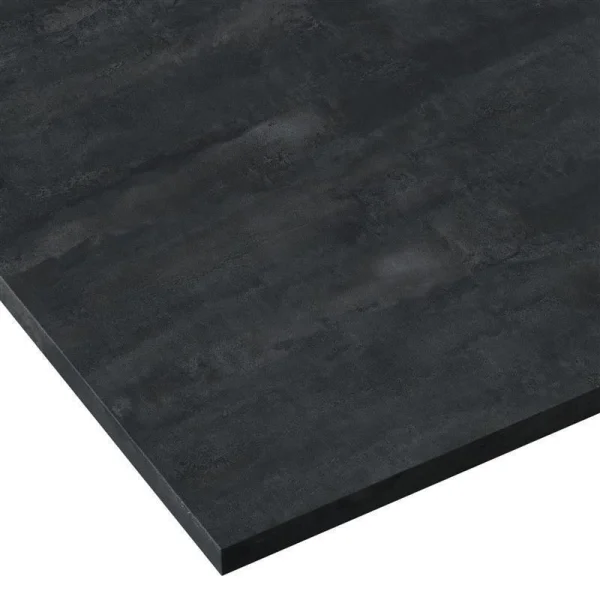 Stilo Office Desk Top, 160 x 80 x 3.6 cm, Charcoal Black