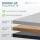 Büro Schreibtischplatte Stilo 120 x 80 x 3,2 cm weiß grau