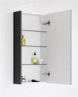 Mirror cabinet 40cm (gray matte)