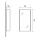 Mirror cabinet 40cm (gray matte)