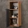 Sink base cabinet Astra 60 cm gold oak / anthracite with 1x midi cabinet gold oak / anthracite