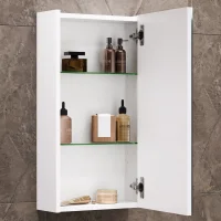 Spiegelschrank 40cm Wega Weiß matt