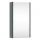 Spiegelschrank 40cm Wega Anthrazit matt
