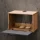 Sink base cabinet Astra 60 cm gold oak / anthracite