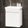 Lavabo COSMIA da 50 cm con cassetto, bianco opaco