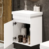 COSMIA 50 cm Vanity with Door, Matte White