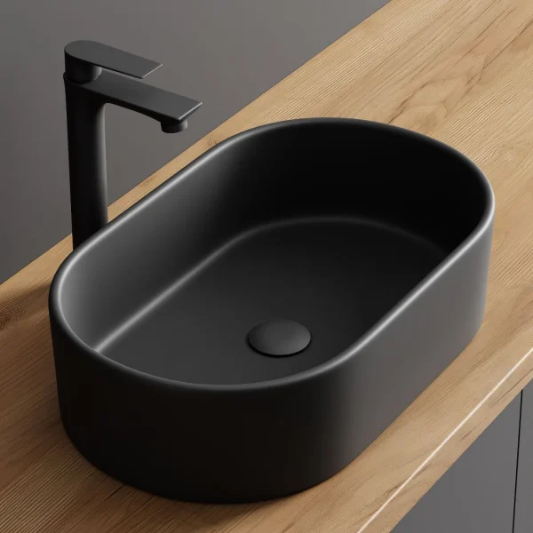 Lavabo sobre encimera de 55 cm en varios colores