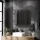 Armoire de toilette Merkur, chêne doré, 60 cm, avec éclairage LED noir