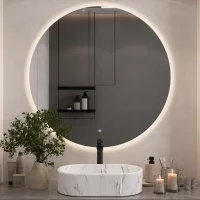 Spiegel NOVA rund 100 cm mit LED Beleuchtung