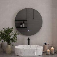 Spiegel NOVA rund 60 cm mit LED Beleuchtung