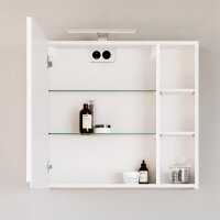 Spiegelschrank 70cm - Weiß