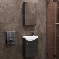 Badmöbel Set mit Waschtisch inkl. Waschbecken und...