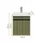 COSMIA 50 cm Vanity Cabinet with Door in Matte Mint Green and LED Mirror