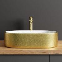 Aufsatzwaschbecken 55cm gold