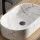 Lavabo sobre encimera de 55 cm, blanco mármol