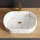 Lavabo sobre encimera de 55 cm, blanco mármol