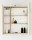 Mirror cabinet with LED 64cm (Sonoma oak)