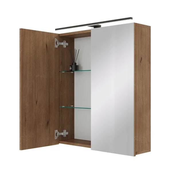 Armoire de toilette ARIA 60 - 120 cm, avec ou sans éclairage, disponible en plusieurs couleurs