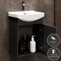 Mobile sottolavabo 45 cm antracite