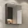 Spiegelschrank mit LED Beleuchtung 60cm (anthrazit)