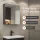 Spiegelschrank mit LED Beleuchtung 60cm (anthrazit)