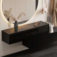 Flur Möbel Garderobe 2x Hängeschrank 140 cm...