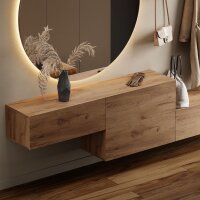 Flur Möbel Garderobe 2x Hängeschrank 160 cm...