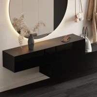 Meubles dentrée : penderie composée de 2...