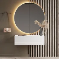 Muebles de pasillo: armario de pared de 100 cm en color...