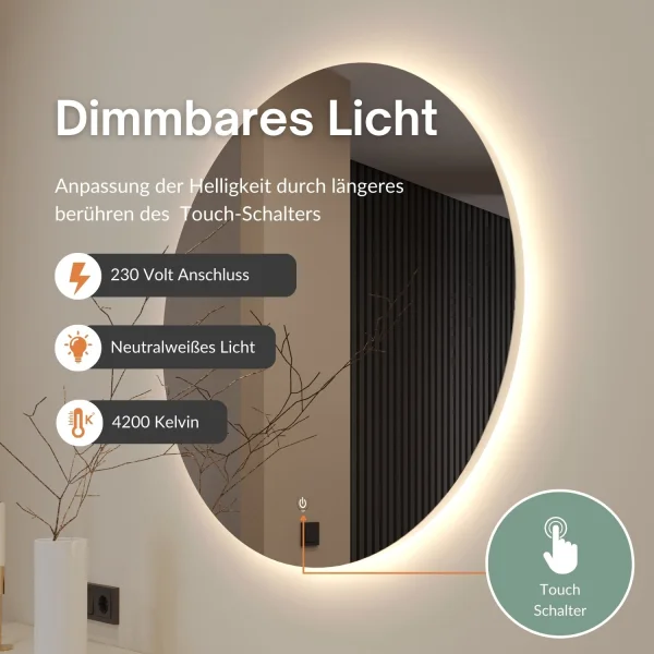 Mobili per lingresso: guardaroba con 1 armadio pensile da 140 cm in rovere dorato / nero antracite con specchio Nova da 100 cm