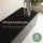 Hallway Furniture: 1x 140 cm Black Wall Cabinet with 100 cm Nova Mirror