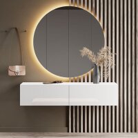 Flur Möbel Garderobe 1x Hängeschrank 140 cm...