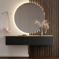 Flur Möbel Garderobe 1x Hängeschrank 160 cm...