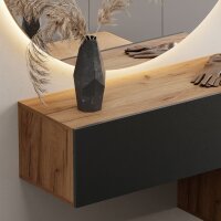 Flur Möbel Garderobe 1x Hängeschrank 160 cm...