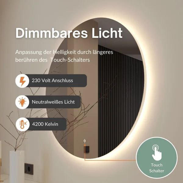 Meubles dentrée : penderie 1x armoire suspendue 160 cm en chêne doré avec miroir Nova 100 cm