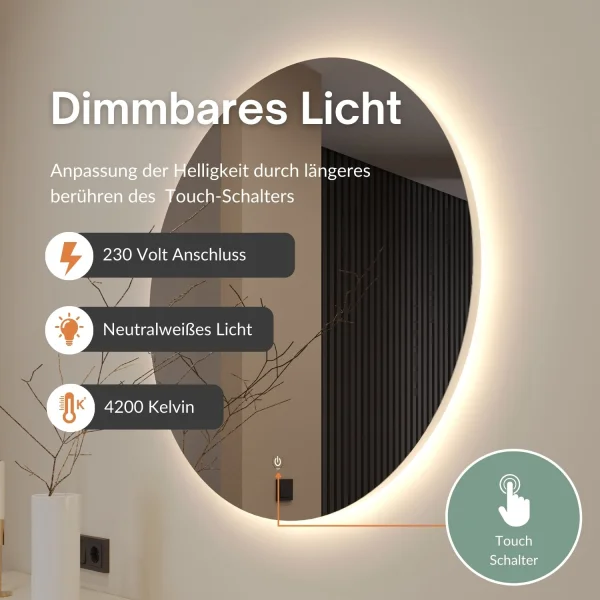 Hallway Furniture: 1x 160 cm Black Wall Cabinet with 100 cm Nova Mirror
