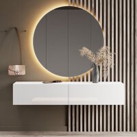 Flur Möbel Garderobe 1x Hängeschrank 160 cm...