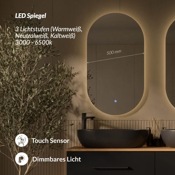 LUX 140 cm Double Vanity Cabinet in Gold Oak / Anthracite with 2 Black 60 cm Sinks, without Mirror
