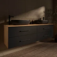 LUX Double Vanity Cabinet, 180 cm