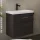 Meuble-lavabo avec meuble sous-vasque  60 cm - anthracite