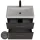 Meuble-lavabo avec meuble sous-vasque  60 cm - anthracite