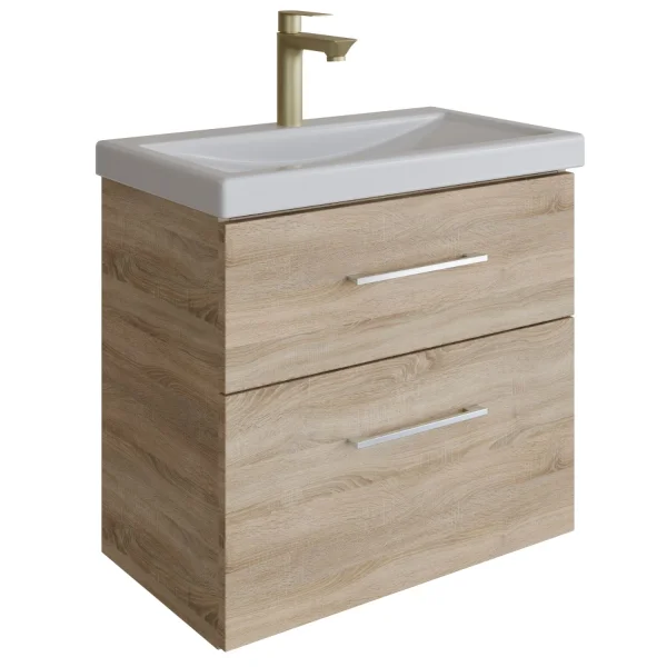 Waschtisch mit Unterschrank  60 cm - sonoma eiche