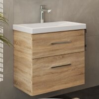 Waschtisch mit Unterschrank  60 cm - sonoma eiche