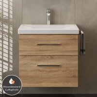 Waschtisch mit Unterschrank  60 cm - sonoma eiche