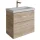 Waschtisch mit Unterschrank  60 cm - sonoma eiche