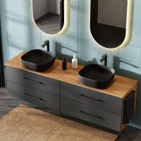 LUX Badmöbel-Set – 180 cm Gold...