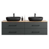 LUX Badmöbel-Set – 180 cm Gold...