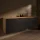 LUX Vanity Base Unit – 180 cm Golden Oak/Anthracite